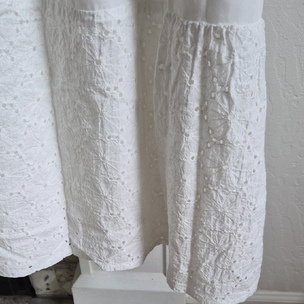 Pomelo White A-Line Skirt - Picture 3 of 4